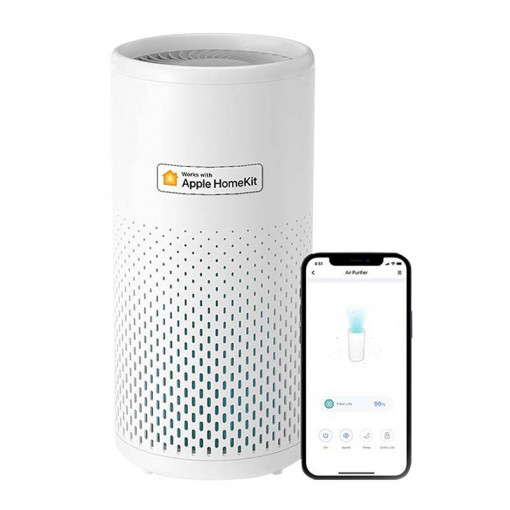 Purificator de aer cu Wi-Fi, Smart, Meross MAP100 (HomeKit)