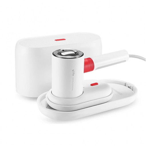 Fier de calcat 3 in 1, orizontal-vertical, dispozitiv igienizare-curatare cu abur, Deerma Steam Pro