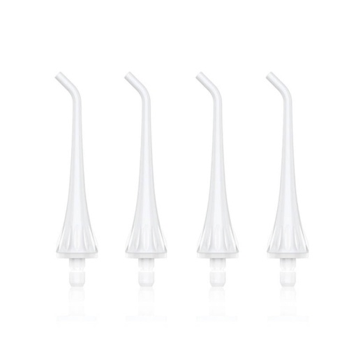Set 4buc Capete / Rezerve pentru irigatorul oral FairyWill / Bitvae model 5020E/5020A (alb)