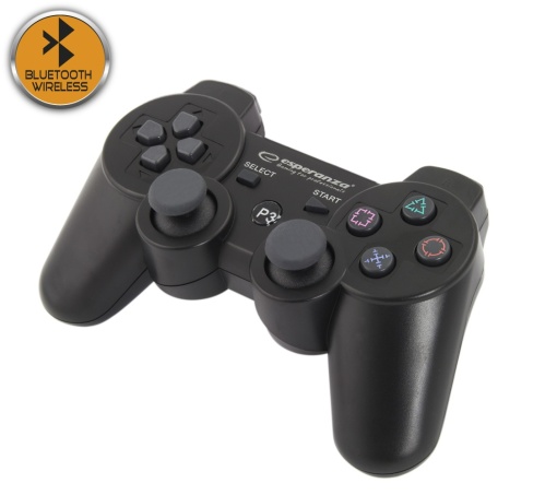 Controler Wireless Bluetooth Gamepad PC / PS3 (negru)
