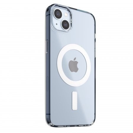Husa Iphone 14 Plus, transparenta, MagSafe, X-Protect