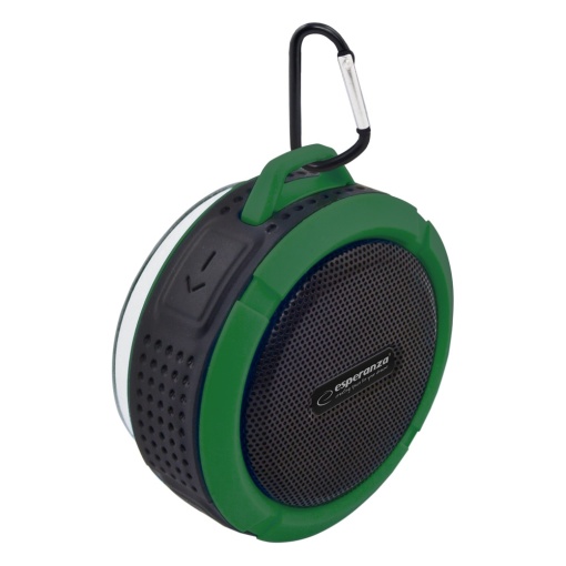 Boxa Wireless Bluetooth, rezistenta la apa, Country, verde-negru