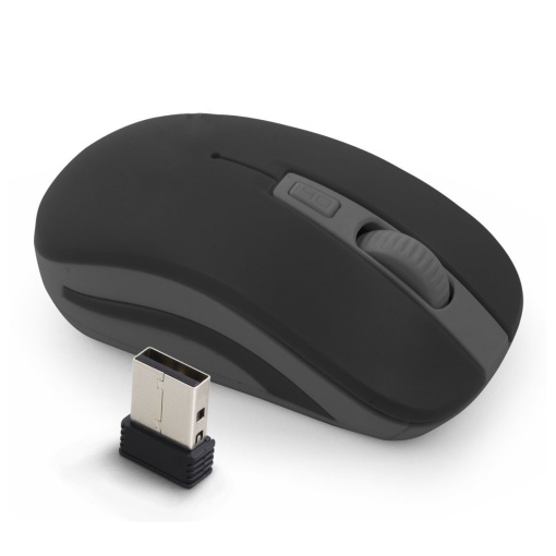 Mouse optic wireless 2.4GHZ, DPI reglabil, elGrande 4D, negru
