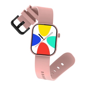 Ceas inteligent Zeblaze Btalk Plus, baterie 15 - 30 zile, ecran 2.03", oxigen, puls, tensiune, apeluri, SmartWatch, roz - Img 5