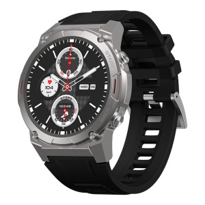 Ceas inteligent Zeblaze Vibe 7 Pro, baterie 14 - 30 zile, ecran 1.43", oxigen, puls, apeluri, SmartWatch, argintiu - Img 1