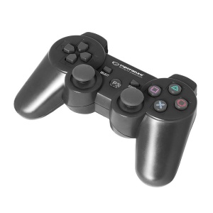 Controler Wireless Bluetooth Gamepad PC / PS3 (negru) - Img 6