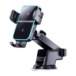 Suport Auto Telefon auto Joyroom JR-ZS246 cu încărcător wireless Qi (negru) - Img 2
