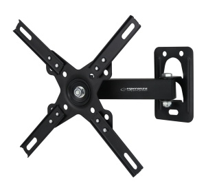 Suport TV perete, reglabil fata-spate / stanga-dreapta / inclinare, 12" - 50" inch, elGrande Horus - Img 1