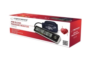 Tensiometru brat, incarcare USB sau baterii AAA, oscilometric, memorie istoric, Esperanza FERVOR - Img 3