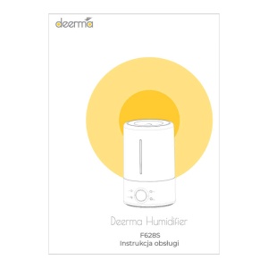 Umidificator cu ultrasunete si UV, Rezervor XXL 5L, Deerma F628s - Img 6