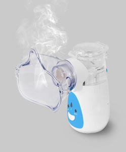 Aparat aerosoli cu ultrasunete, incarcare USB-C, silentios, compact si portabil, 4x accesorii adulti si copii - Img 5