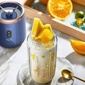 Blender wireless cu incarcare USB, pentru suc si smoothie, Deerma DNU06