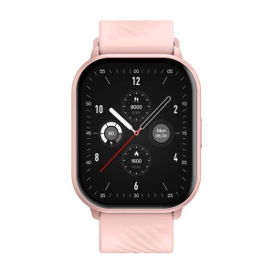 Ceas inteligent Zeblaze GTS 3, baterie 15 - 30 zile, ecran 2.03", oxigen, puls, tensiune, apeluri, SmartWatch, roz - Img 4