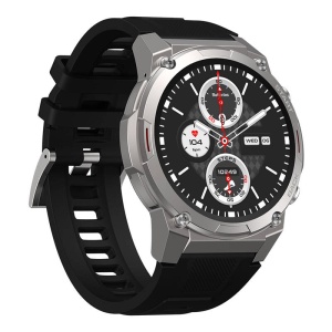 Ceas inteligent Zeblaze Vibe 7 Pro, baterie 14 - 30 zile, ecran 1.43", oxigen, puls, apeluri, SmartWatch, argintiu - Img 3