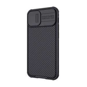 Husa Iphone 13 Mini, cu protectie camera, neagra, X-Protect - Img 1