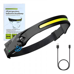 Lanterna de Cap 120lm Incarcare USB-C elGrande HL65 - Img 2