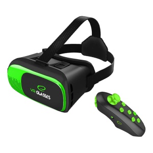 Set Ochelari VR 3D + Controler Bluetooth, pentru smartphone-uri de 3,5" - 6" inch - Img 2