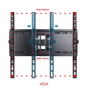 Suport TV perete, reglabil fata-spate / stanga-dreapta / inclinare, 26" - 70" inch, elGrande Titan - Img 6