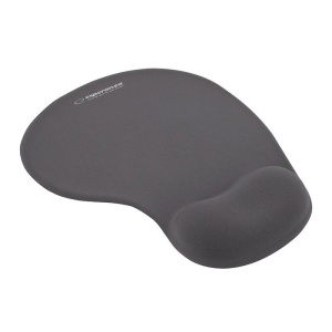 Mouse pad, suport incheietura cu gel (gri) - Img 1