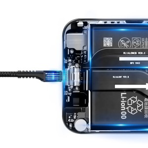 Cablu USB la USB-C, Spiralat, tip Arc, 100cm, transfer date si incarcare rapida rapida, Baseus - Img 6