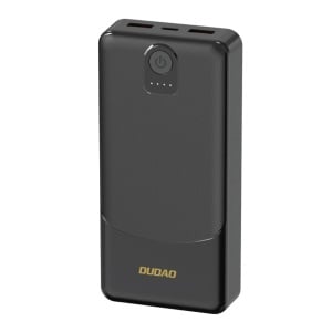 Baterie externa 20000mAh 12W, 3x USB, Powerbank Dudao k10 PRO, Negru - Img 1
