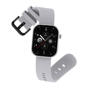 Ceas inteligent Zeblaze Btalk Plus, baterie 15 - 30 zile, ecran 2.03", oxigen, puls, tensiune, apeluri, SmartWatch, argintiu - Img 5
