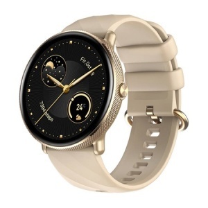 Ceas inteligent Zeblaze GTR 3 PRO, baterie 14 - 20 zile, ecran 1.43", oxigen, puls, apeluri, SmartWatch, auriu - Img 1
