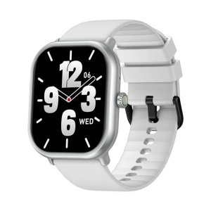 Ceas inteligent Zeblaze GTS 3 PRO, baterie 14 - 30 zile, ecran 1.97", oxigen, puls, apeluri, SmartWatch, alb - Img 1