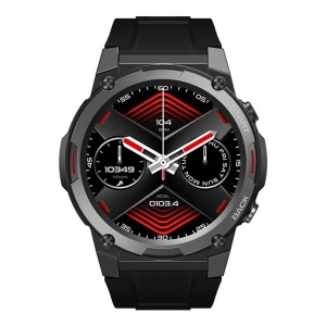 Ceas inteligent Zeblaze Vibe 7 Pro, baterie 14 - 30 zile, ecran 1.43", oxigen, puls, apeluri, SmartWatch, negru - Img 2