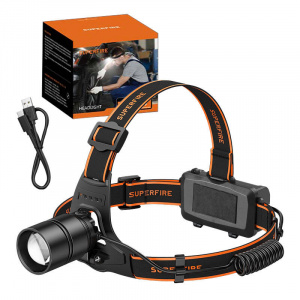 Lanterna de Cap 500lm Incarcare USB elGrande HL71 - Img 2