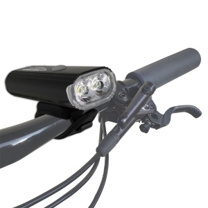 Lanterna si lumina frontala bicicleta 2 in 1, incarcare USB, utilizare 6 ore, 200m/2000m, HERCULES PRO 8300 LX - Img 2