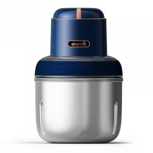 Tocator fara fir cu 3 vase inox, pentru carne, fructe si legume, Deerma Grinder Pro