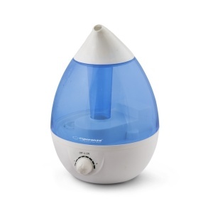 Umidificator cu ultrasunete, Rezervor XL 2.6L, lumina reglabila 7 culori, Esperanza Cool Vapor