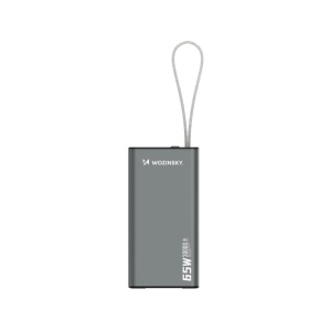 Baterie externa 30000mAh 65W SuperFast, 3x USB, Powerbank Wozinsky K65+ - Img 3