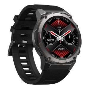Ceas inteligent Zeblaze Vibe 7 Pro, baterie 14 - 30 zile, ecran 1.43", oxigen, puls, apeluri, SmartWatch, negru - Img 3