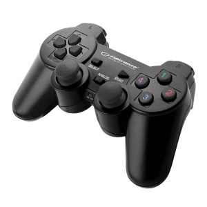 Controler Wireless 2.4GHz Gamepad PC / PS3 (negru) - Img 2