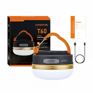 Lampa Camping 25W 1000mAh elGrande T60 - Img 1