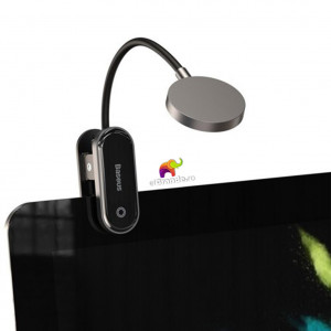 Lampa LED Flexibila cu Clema pentru masa, carte, pat, Baseus Comfort Pro