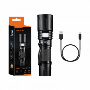 Lanterna Super Puternica 1500lm Incarcare USB elGrande X60-T - Img 1