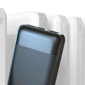 Baterie externa 10000mAh 10W, 2x USB, Powerbank Dudao k18-1, Negru - Img 2