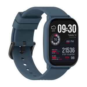 Ceas inteligent Zeblaze GTS 3, baterie 15 - 30 zile, ecran 2.03", oxigen, puls, tensiune, apeluri, SmartWatch, albastru - Img 2