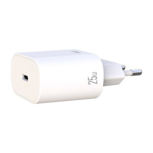 Incarcator retea, 25W, cablu inclus iPhone Lightning, port 1x USB-C, incarcare rapida, XO L91, alb - Img 2