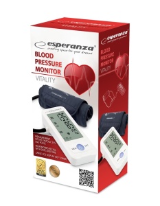 Tensiometru de brat, incarcare USB sau baterii AAA, oscilometric, memorie istoric, Esperanza Vitaly - Img 3