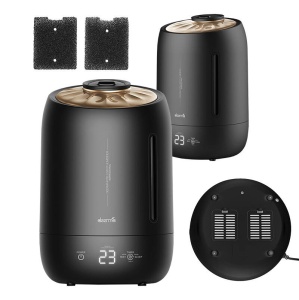 Umidificator cu ultrasunete, Rezervor XXL 5L, Deerma F600, negru - Img 8