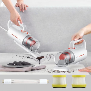 Aspirator cu UV si bataie, anti-acarieni, pentru asternuturi, perne, spatii inguste, Deerma Mite Pro