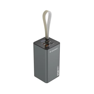 Baterie externa 30000mAh 65W SuperFast, 3x USB, Powerbank Wozinsky K65+ - Img 1