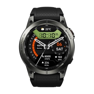 Ceas inteligent Zeblaze Stratos 3 Pro, baterie 18 - 45 zile, ecran 1.43", oxigen, puls, apeluri, SmartWatch, negru - Img 4