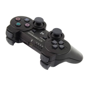 Controler Wireless Bluetooth Gamepad PC / PS3 (negru) - Img 3