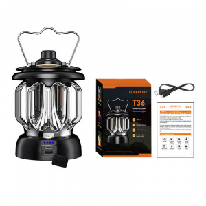 Lampa Camping Incarcare USB-C elGrande T36 - Img 2
