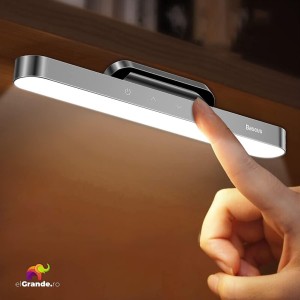 Lampa LED Magnetica cu incarcare USB si control tactil, EG-10A